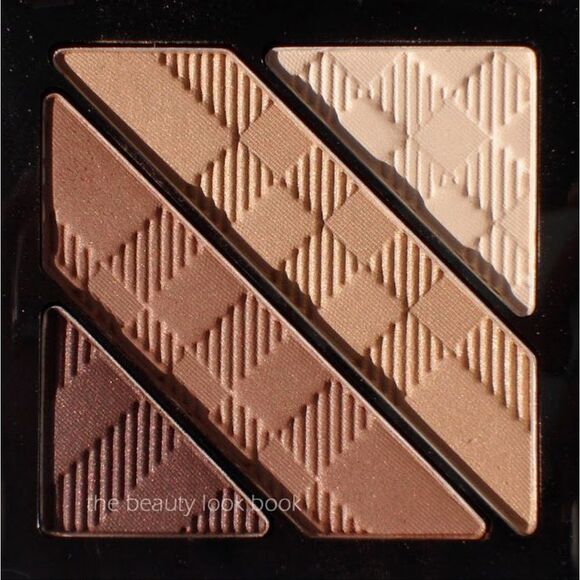 NIB BURBURRY 02 MOCHA 4 SHADE EYESHADOW PALETTE - Picture 4 of 13